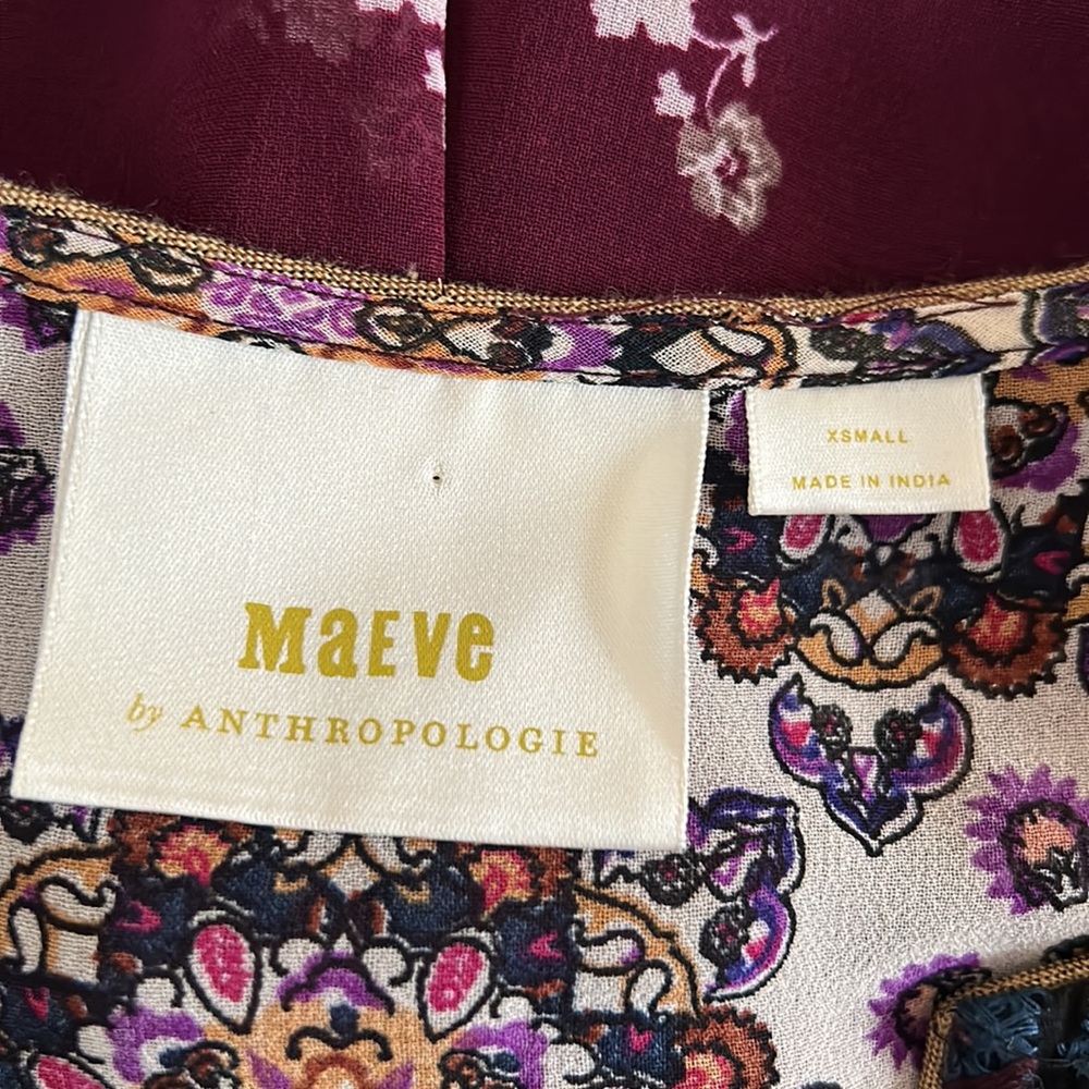 Anthropologie Maeve floral print dress - Picture 7 of 10